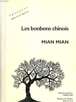 Bild des Verkufers fr LES BONBONS CHINOIS zum Verkauf von Le-Livre