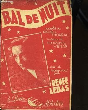 Seller image for BAL DE NUIT valse chante PARTITION POUR LE CHANT for sale by Le-Livre