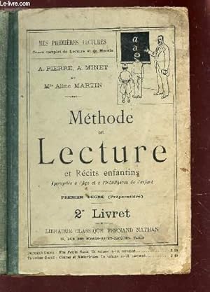 Bild des Verkufers fr METHODE DE LECTURE ET RECITS ENFANTINS - 1er DEGR2 5PR2PARATOIRE - 2e LIVRET. zum Verkauf von Le-Livre