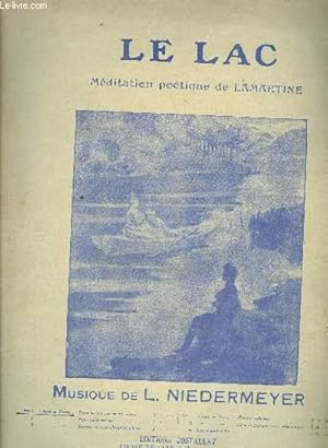 Seller image for LE LAC mditation potique de Lamartine N1 POUR TENOR OU SOPRANO ET PIANO for sale by Le-Livre