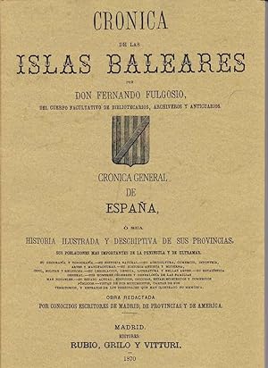 CRONICA DE LAS ISLAS BALEARES
