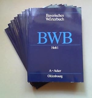 Bayerisches Wörterbuch (BWB). Hg. von der Kommission für Mundartforschung. Bearb. von Josef Denz ...