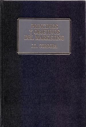 Seller image for PRINCIPIOS Y OBJETIVOS DEL MARKETING for sale by Libreria 7 Soles