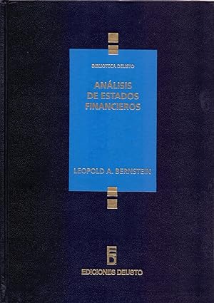 Seller image for ANALISIS DE ESTADOS FINANCIEROS for sale by Libreria 7 Soles