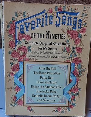 Seller image for Favorite Songs of the Nineties: Complete Original Sheet Music for 89 Songs for sale by Faith In Print