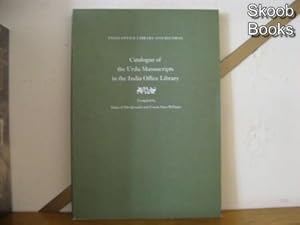 Bild des Verkufers fr Catalogue of the Urdu Manuscripts in the India Office Library zum Verkauf von PsychoBabel & Skoob Books