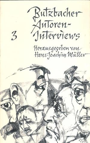 Seller image for Butzbacher Autoren-Interviews 3 for sale by erlesenes  Antiquariat & Buchhandlung