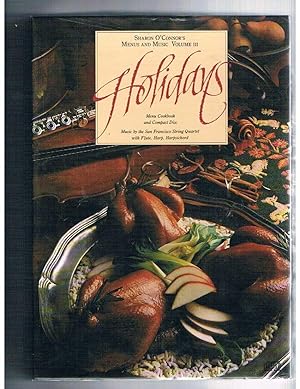 Menus and Music Volume III. Holidays. Menu cookbook and Compact Disc. Boxed.