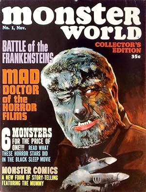 Immagine del venditore per MONSTER WORLD No. 1 (November 1964) venduto da OUTSIDER ENTERPRISES