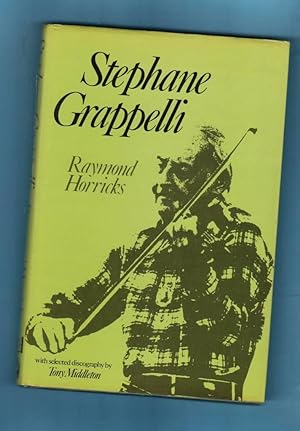 Seller image for STEPHANE GRAPPELLI or The violin with wings. for sale by Librera DANTE