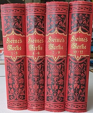 Heinrich Heines sämmtliche Werke in zwölf Bänden (Bücher 1 - 12)