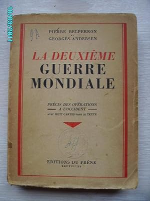 Seller image for LA DEUXIEME GUERRE MONDIALE for sale by Bibliofolie