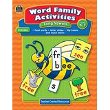 Imagen del vendedor de Word Family Activities, Grades K-1: Long Vowels a la venta por Modernes Antiquariat an der Kyll