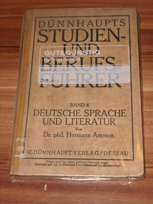 Deutsche Sprache und Literatur Hermann Ammon