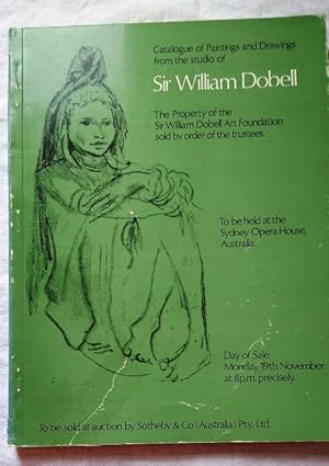 Catalogue of paintings and drawings from the studio of Sir William Dobell sold at auction by Soth...