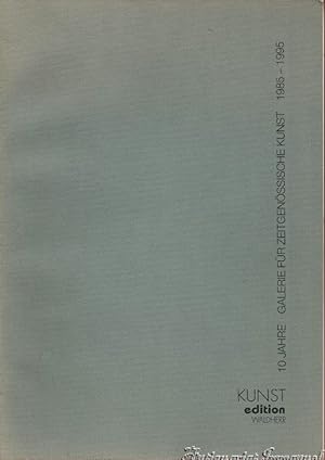 Bild des Verkufers fr 10 Jahre Galerie Waldherr fr zeitgenssische Kunst 1985 - 1995 zum Verkauf von Antiquariat Immanuel, Einzelhandel