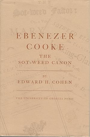 Immagine del venditore per Ebenezer Cooke: The Sot-Weed Canon venduto da Dorley House Books, Inc.