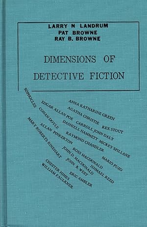 Seller image for DIMENSIONS OF DETECTIVE FICTION for sale by SCENE OF THE CRIME 