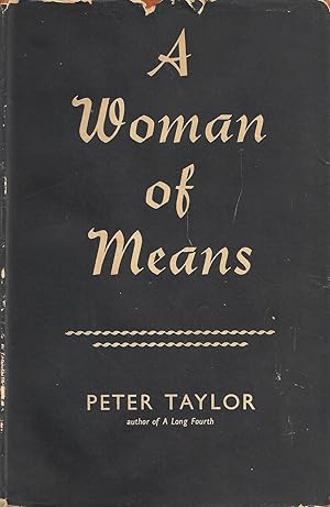 Seller image for A Woman of Means for sale by Brooklyn Rare Books