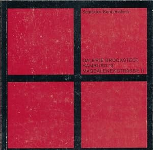 Seller image for Friedrich Schrder-Sonnenstern. Ausstellungskatalog der Kestner-Gesellschaft Hannover und des Haus am Waldsee, Berlin, 1973. Hrsg. von Wieland Schmied. for sale by Fundus-Online GbR Borkert Schwarz Zerfa