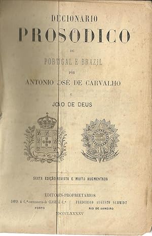 DICCIONARIO PROSODICO DE PORTUGAL E BRAZIL