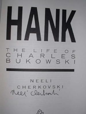 Bild des Verkufers fr Hank : The Life of Charles Bukowski zum Verkauf von Nooks Of Books 