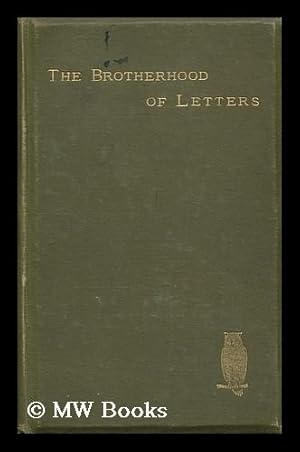 Seller image for The Brotherhood of Letters for sale by MW Books