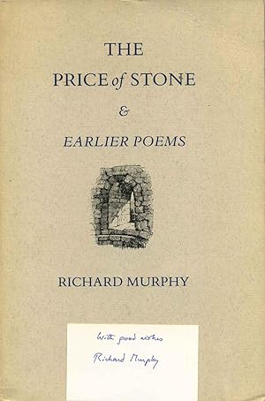 Imagen del vendedor de THE PRICE OF STONE & Earlier Poems. a la venta por Kurt Gippert Bookseller (ABAA)