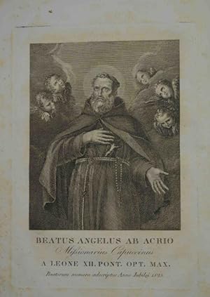Vita del B. Angelo di Acri missionario cappuccino della Provincia di Calabria Citra nel Regno di ...