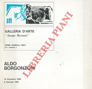 Bild des Verkufers fr Aldo Borgonzoni. zum Verkauf von Libreria Piani