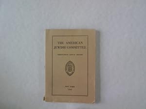 Imagen del vendedor de The American Jewish Committee. Thirty-Fifth Annual Report. a la venta por Antiquariat Bookfarm