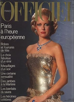 L'OFFICIEL, No. 628, Dezembre 1976. Paris a l'heure europeenne.