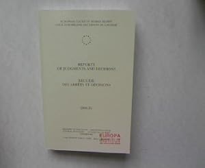 Bild des Verkufers fr CASE OF CAMPAGNANO vs. ITALY in: Reports of judgments and decisions / Recueil des arrets et decisions 2006-IV zum Verkauf von Antiquariat Bookfarm