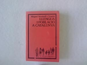 Bild des Verkufers fr Llengua i poblacio a Catalunya. zum Verkauf von Antiquariat Bookfarm