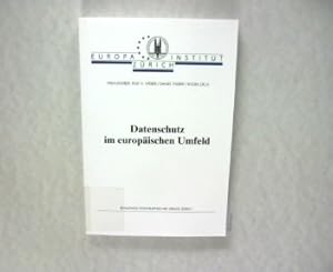 Image du vendeur pour Datenschutz im europischen Umfeld. mis en vente par Antiquariat Bookfarm