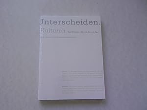 Bild des Verkufers fr Unterschiede. Unterscheiden. Zwischen Gender und Kulturen. OVP! zum Verkauf von Antiquariat Bookfarm