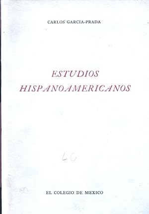 Immagine del venditore per Estudios Hispanoamericanos. venduto da Antiquariat Bookfarm