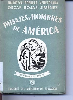 Seller image for Paisajes y hombres de America. Biblioteca Popular Venezolana 50. for sale by Antiquariat Bookfarm