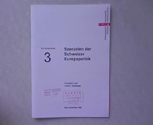 Immagine del venditore per Szenarien der Schweizer Europapolitik. NFP 42 Synthesis. Schweizerische Aussenpolitik. Nr. 3. venduto da Antiquariat Bookfarm