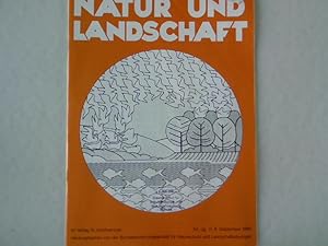 Imagen del vendedor de Natur und Landschaft. Zeitschrift fr Naturschutz, Landschaftspflege und Umweltschutz, 64 Jg. / Heft 9 September 1989. Leitlinien des Naturschutzes und der Landschaftspflege. a la venta por Antiquariat Bookfarm