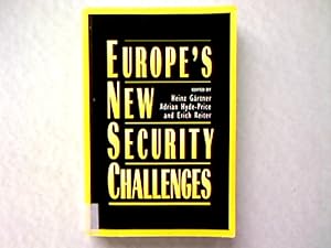 Bild des Verkufers fr Europe's New Security Challenges. zum Verkauf von Antiquariat Bookfarm