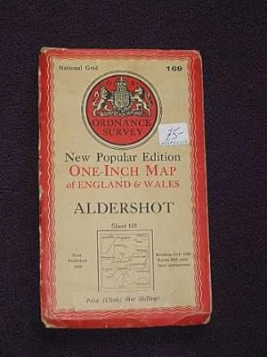 Ordnance Survey, Aldershot, New Popular Edition One-Inch Map of England & Wales Sheet 169