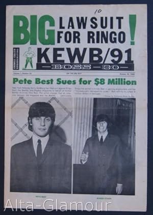 Imagen del vendedor de KEWB/91; On the Big Bay Vol. 1, No. 23; October 22, 1965 a la venta por Alta-Glamour Inc.