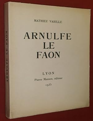Seller image for Arnulfe Le Faon. for sale by Librairie Diogne SARL