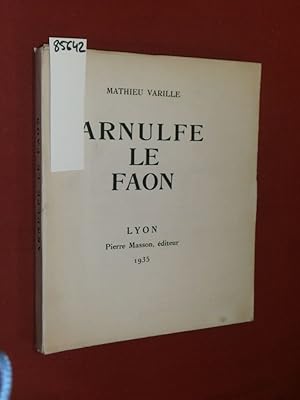 Seller image for Arnulfe Le Faon. for sale by Librairie Diogne SARL