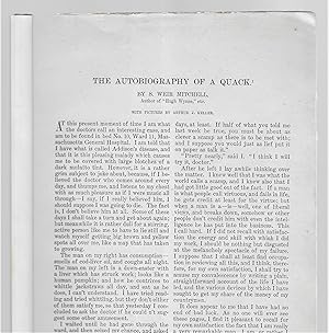 Seller image for The Autobiography Of A Quack, Complete in Three Parts, Prepublication Serial Appearance, from Century Magazine for sale by Legacy Books II