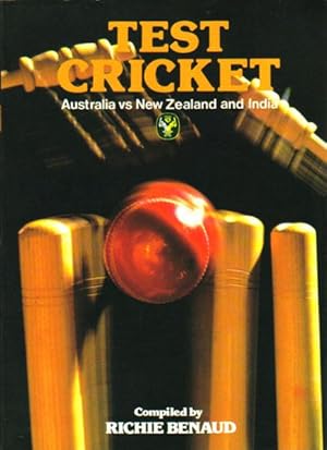 Seller image for TEST CRICKET: AUSTRALIA Vs NEW ZEALAND AND INDIA for sale by Black Stump Books And Collectables