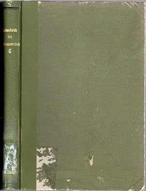 Seller image for Zeitschrift fr Pflanzenzchtung. Zugleich Organ der Gesellschaft zur Frderung deutscher Pflanzenzucht, der sterreichischen Gesellschaft fr Pflanzenzchtung und des Bayerischen Saatzuchtvereins. Sechster (6.) Band 1918. Komplett mit den Heften 1 - 4. for sale by Antiquariat Carl Wegner