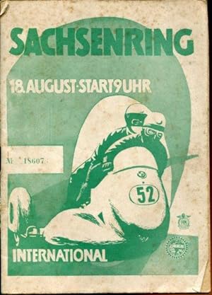 Internationales Sachsenringrennen 1957. Meisterschaftslauf der Deutschen Demokratischen Republik ...