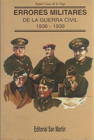 Imagen del vendedor de Errores militares de la guerra civil, 1936-1939 a la venta por Librera Torres-Espinosa